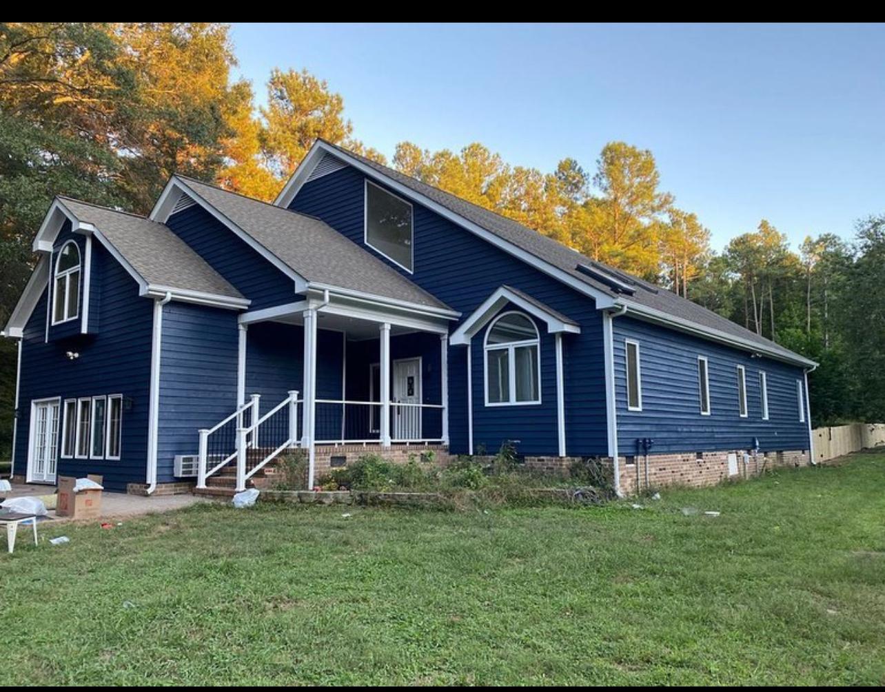 Large Navy Exterior Project