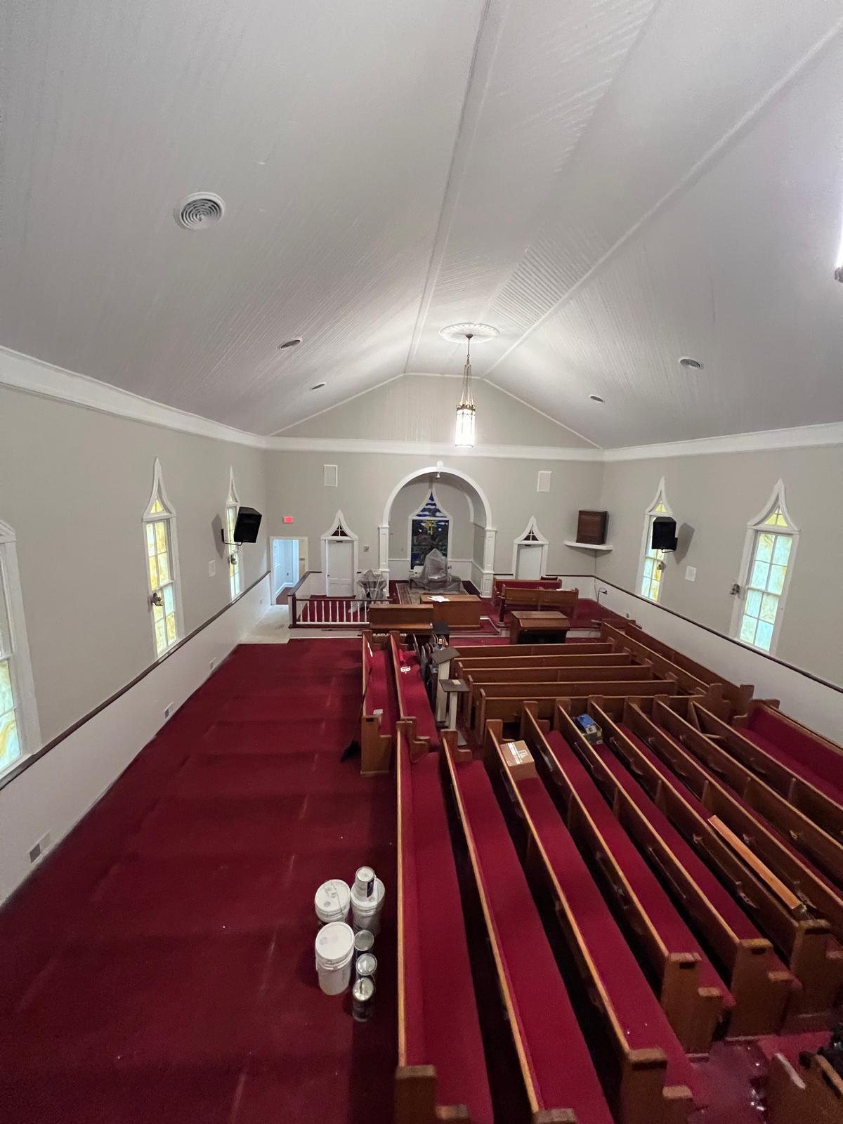 Church Interior Painting Project